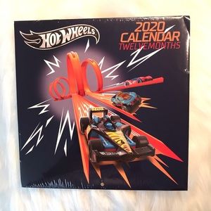 Hot Wheels Wall Calendar 2020 By Mattel Cars 10x10